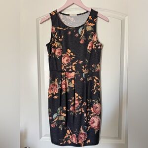Floral Sleeveless Dress, Size Small, New!
